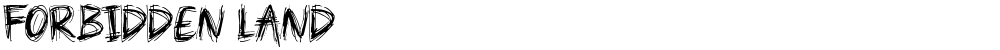 Forbidden Land