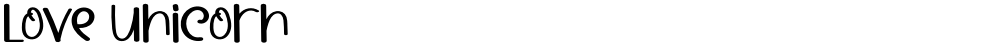 Love Unicorn