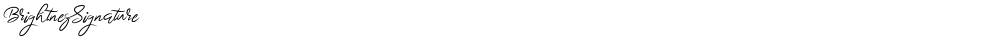 BrightnesSignature