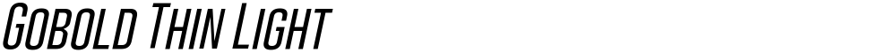 Gobold Thin Light