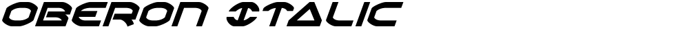 Oberon Italic