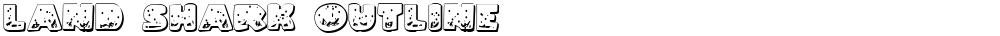 Land Shark Outline