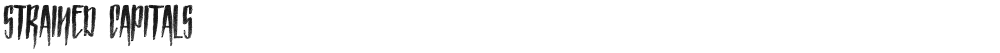 Strained Capitals