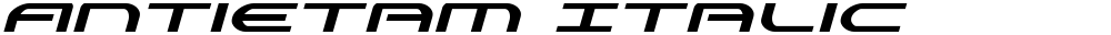 Antietam Italic