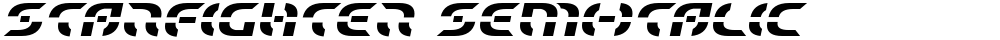 Starfighter Semi-Italic