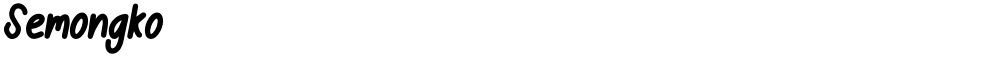 Semongko
