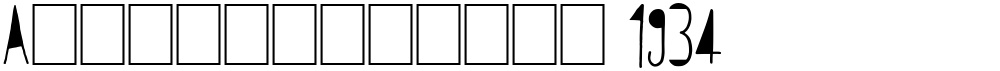 Avantgardiste 1934