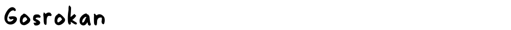 Gosrokan