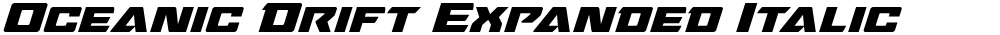 Oceanic Drift Expanded Italic