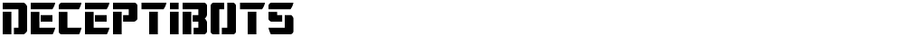 Deceptibots