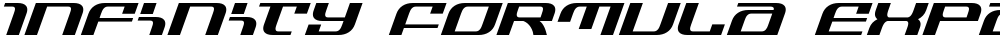 Infinity Formula Expanded Italic