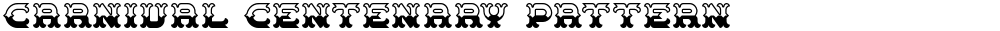 Carnival Centenary Pattern