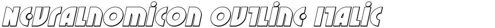 Neuralnomicon Outline Italic