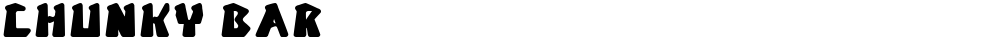 CHUNKY BAR