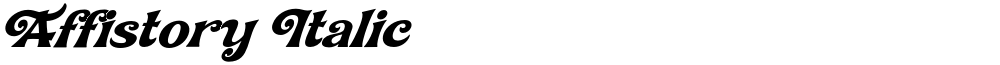 Affistory Italic