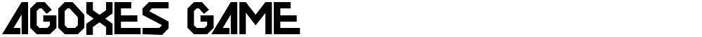 AGOXES GAME