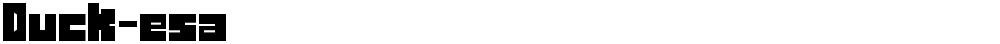 Duck-esa