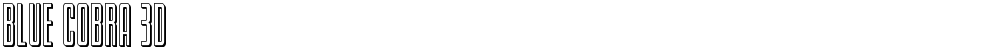 Blue Cobra 3D