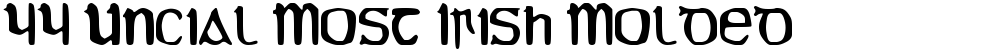 YY Uncial Most Irish Molded