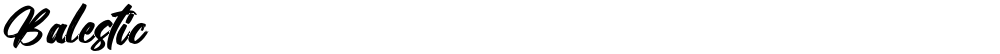 Balestic