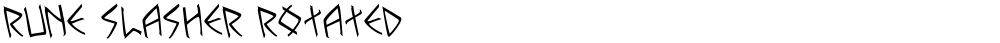 Rune Slasher Rotated