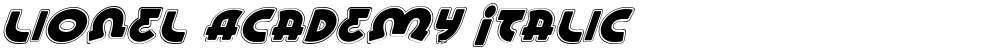 Lionel Academy Italic
