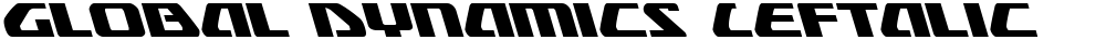 Global Dynamics Leftalic