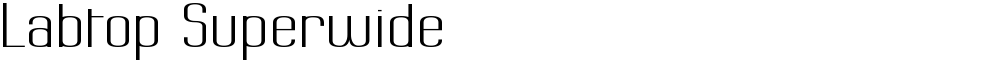 Labtop Superwide