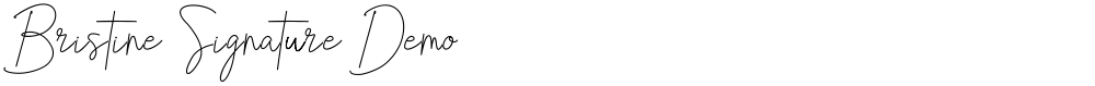 Bristine Signature Demo
