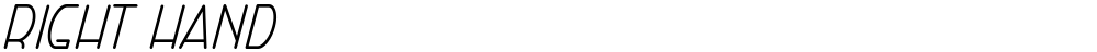 Right Hand