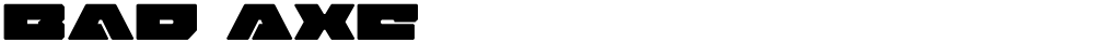 Bad Axe