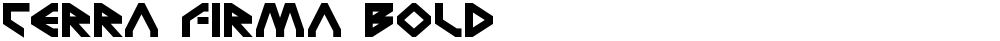 Terra Firma Bold