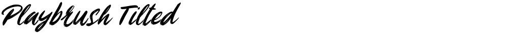 Playbrush Tilted