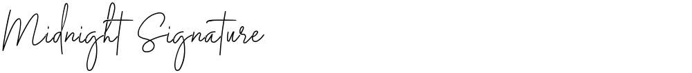 Midnight Signature