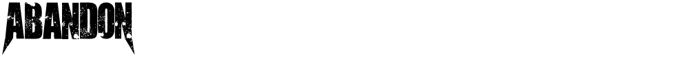 AbandoN