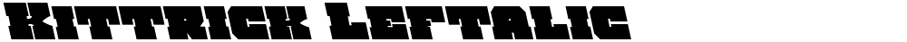 Kittrick Leftalic