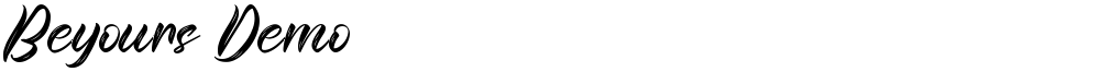 Beyours Demo