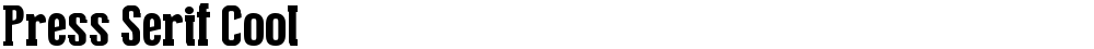 Press Serif Cool