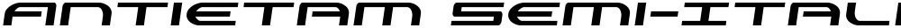 Antietam Semi-Italic