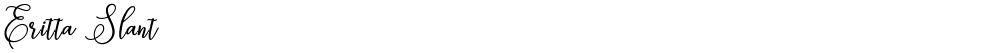 Eritta Slant