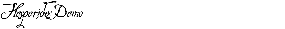 Hesperides Demo