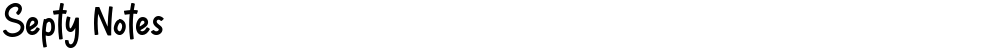 Septy Notes