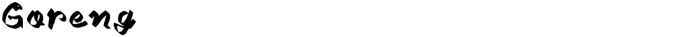 Goreng