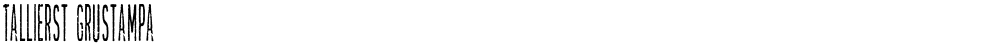 Tallierst Grustampa