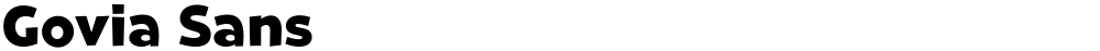 Govia Sans