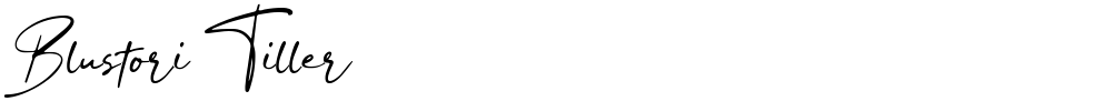 Blustori Tiller