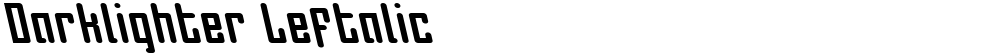 Darklighter Leftalic
