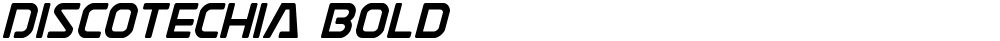 Discotechia Bold