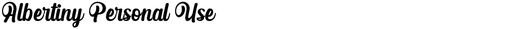 Albertiny Personal Use