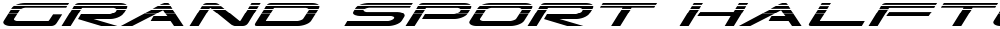 Grand Sport Halftone Italic
